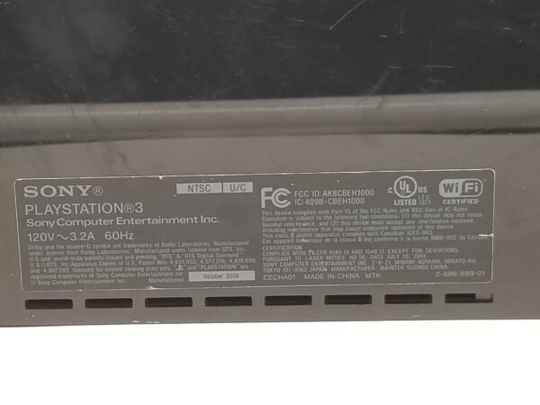 Sony PlayStation 3 FAT CECHA01 Frankenstein Console With 40NM RSX - Image 15