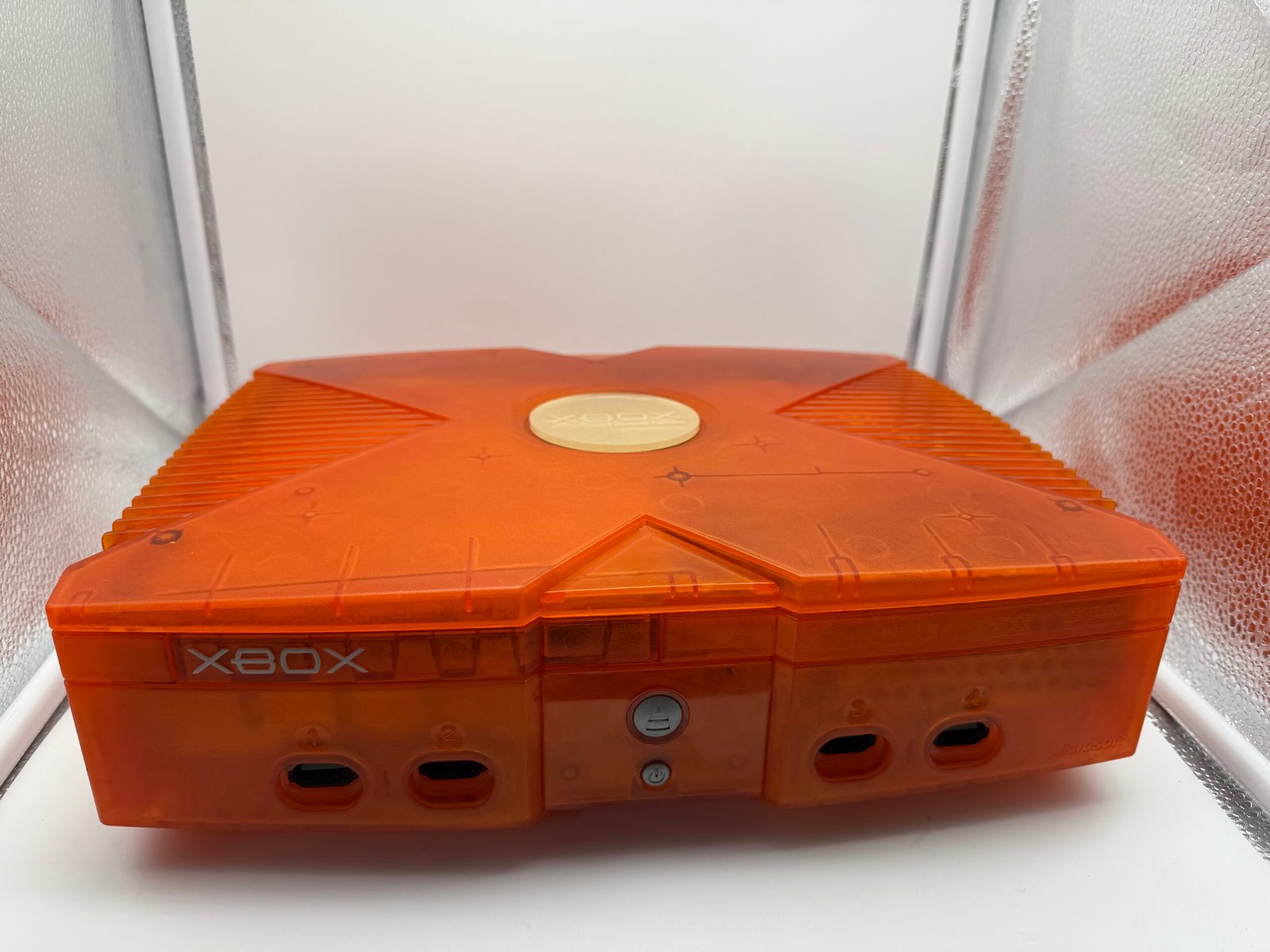 Custom Orange Original Xbox Console - 1.4GHz CPU, HDMI, SSD - Image 7