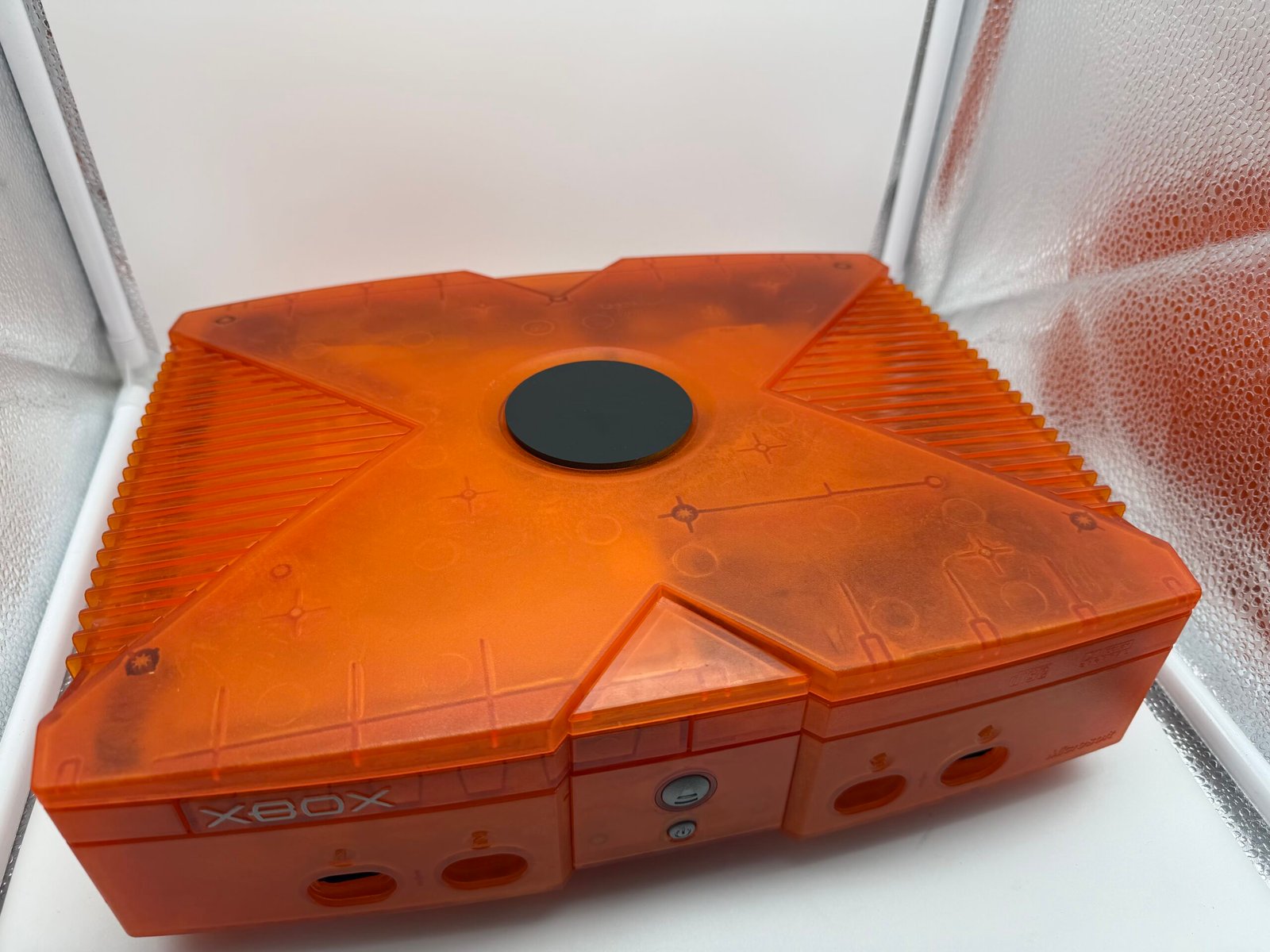Custom Orange Original Xbox Console - 1.4GHz CPU, HDMI, SSD - Image 4