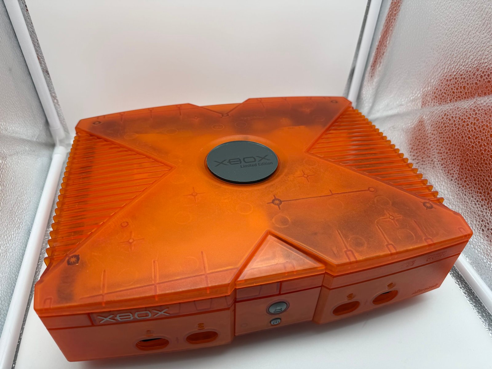 Custom Orange Original Xbox Console - 1.4GHz CPU, HDMI, SSD - Image 5