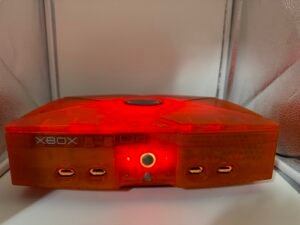 Custom Orange Original Xbox Console - 1.4GHz CPU, HDMI, SSD