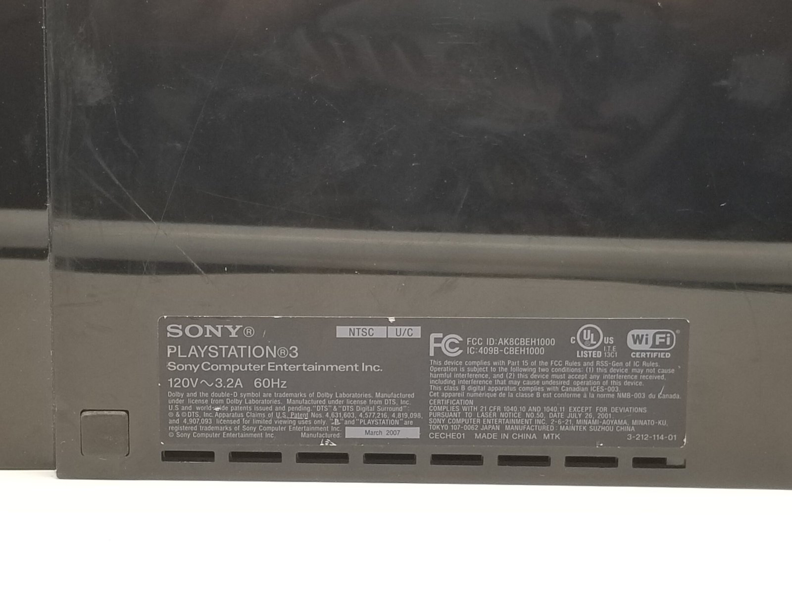 PlayStation 3 CECHE01 Frankenstein 40nm RSX, New Caps, Paste, 6 Month Warranty - Image 12